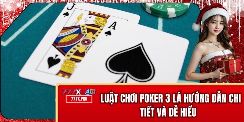 Luật Chơi Poker 3 Lá – Hướng Dẫn Chi Tiết Và Dễ Hiểu  